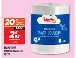 Netto NETTO Essie-tout maxi rouleau offre