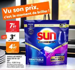 Netto SUN Capsules lave-vaisselle absolu tout en 1 x28 offre