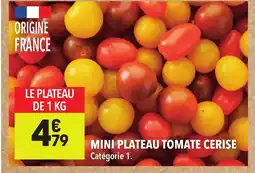 Supeco Mini plateau tomate cerise offre