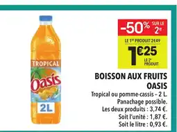 Supeco OASIS Boisson aux fruits offre