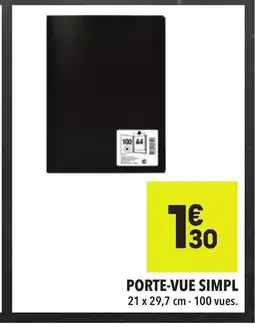 Supeco Porte-vue simpl offre