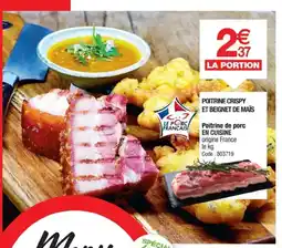 Promocash EN CUISINE Poitrine de porc offre