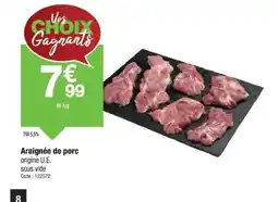 Promocash Araignée de porc offre