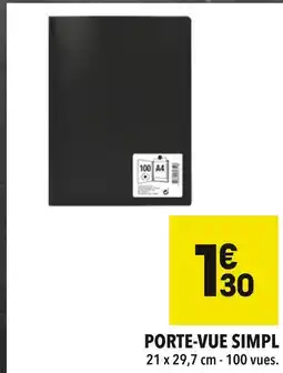 Supeco SIMPL PORTE-VUE offre