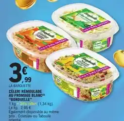 E.Leclerc Bonduelle - céléni rémouldade au fromage blanc offre