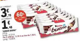 E.Leclerc Kinder - bueno offre