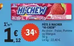 E.Leclerc Hi-chew - pate a macher offre