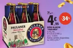 E.Leclerc Paulaner - bière blanche offre