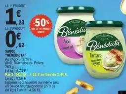 E.Leclerc Bénédicta - sauce offre