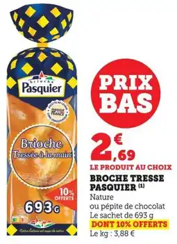 Bi1 Broche tresse pasquier offre