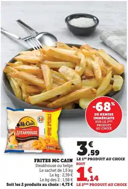Bi1 Frites mc cain offre