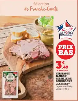 Bi1 Veritable jambon persille de bourgogne claviere offre