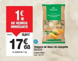 Promocash MAGDA Tempura de fleurs de courgette offre