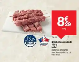 Promocash Brochettes de dinde offre