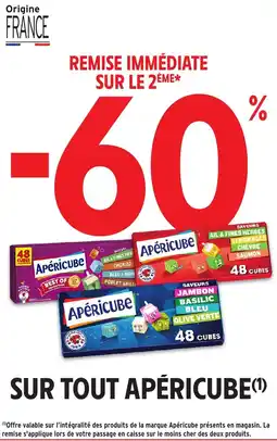 Intermarché Sur tout apéricube offre