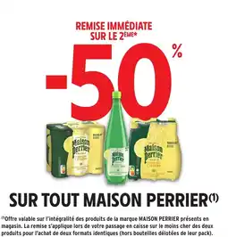 Intermarché Sur tout maison perrier offre