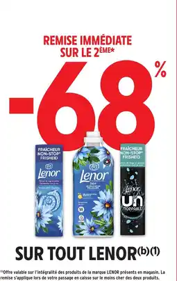 Intermarché Sur tout lenor offre