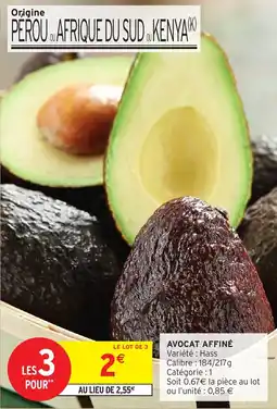 Intermarché Avocat affiné offre