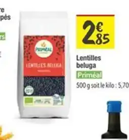Les Comptoirs de la Bio Lentilles beluga offre