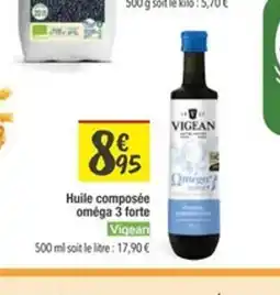 Les Comptoirs de la Bio VIGEAN Huile composée omega 3 forte offre