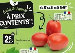 Les Comptoirs de la Bio Tomate roma bio offre