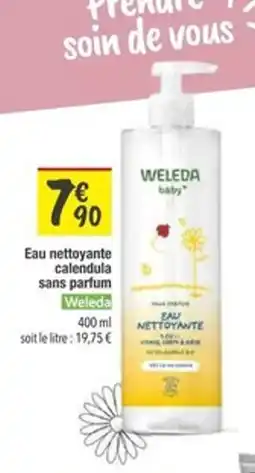 Les Comptoirs de la Bio WELEDA Eau nettoyante calendula sans parfum offre
