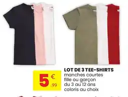 Stokomani Lot de 3 tee-shirts offre