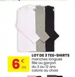Stokomani Lot de 3 tee-shirts offre