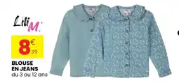 Stokomani Blouse en jeans offre