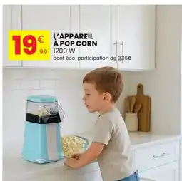 Stokomani L'appareil à pop corn offre