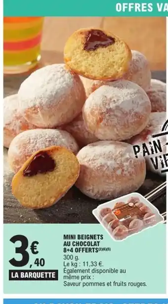 E.Leclerc Express Mini beignets au chocolat offre