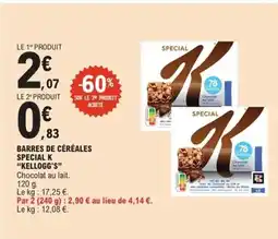E.Leclerc Express KELLOGG'S Barres de céréales special k offre