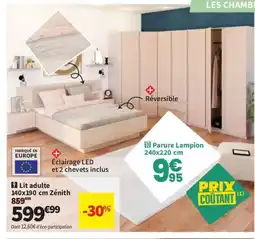 Conforama Lit adulte offre