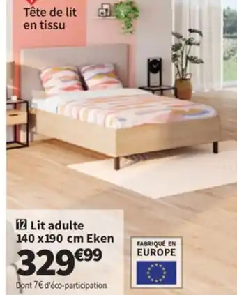 Conforama Lit adulte Eken offre