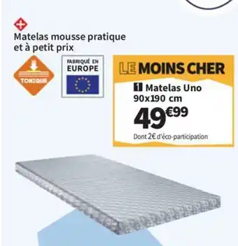 Conforama Matelas Uno offre