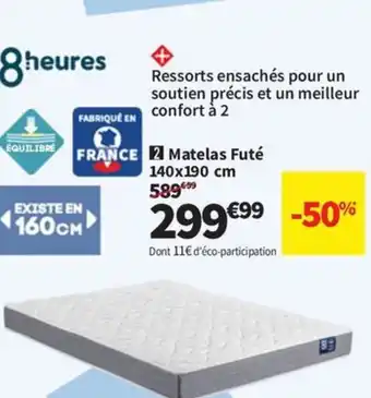 Conforama Matelas Futé offre