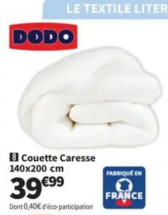 Conforama DODO Couette Caresse offre