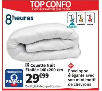 Conforama Couette Nuit Etoilée offre