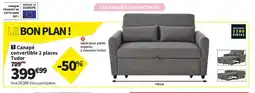Conforama Canapé convertible 2 places offre