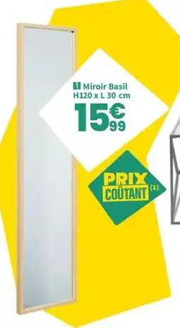 Conforama Miroir Basil offre