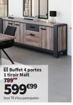 Conforama Buffet 4 portes offre