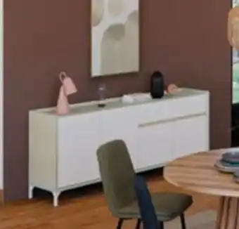 Conforama Buffet 4 portes 1 tiroir Lenk offre