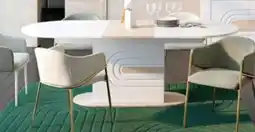 Conforama Table ovale extensible Eole offre