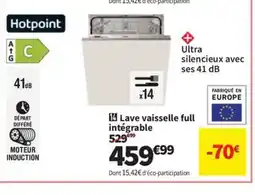 Conforama Lave vaisselle full intégrable offre