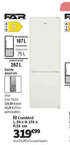 Conforama FAR Combiné offre