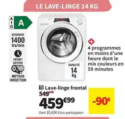 Conforama Lave-linge frontal offre