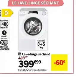 Conforama Lave-linge séchant offre