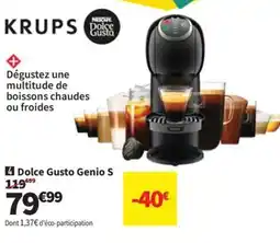 Conforama KRUPS Dolce Gusto Genio S offre