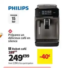 Conforama PHILIPS Robot café offre
