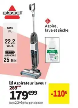 Conforama BISSELL Aspirateur laveur offre
